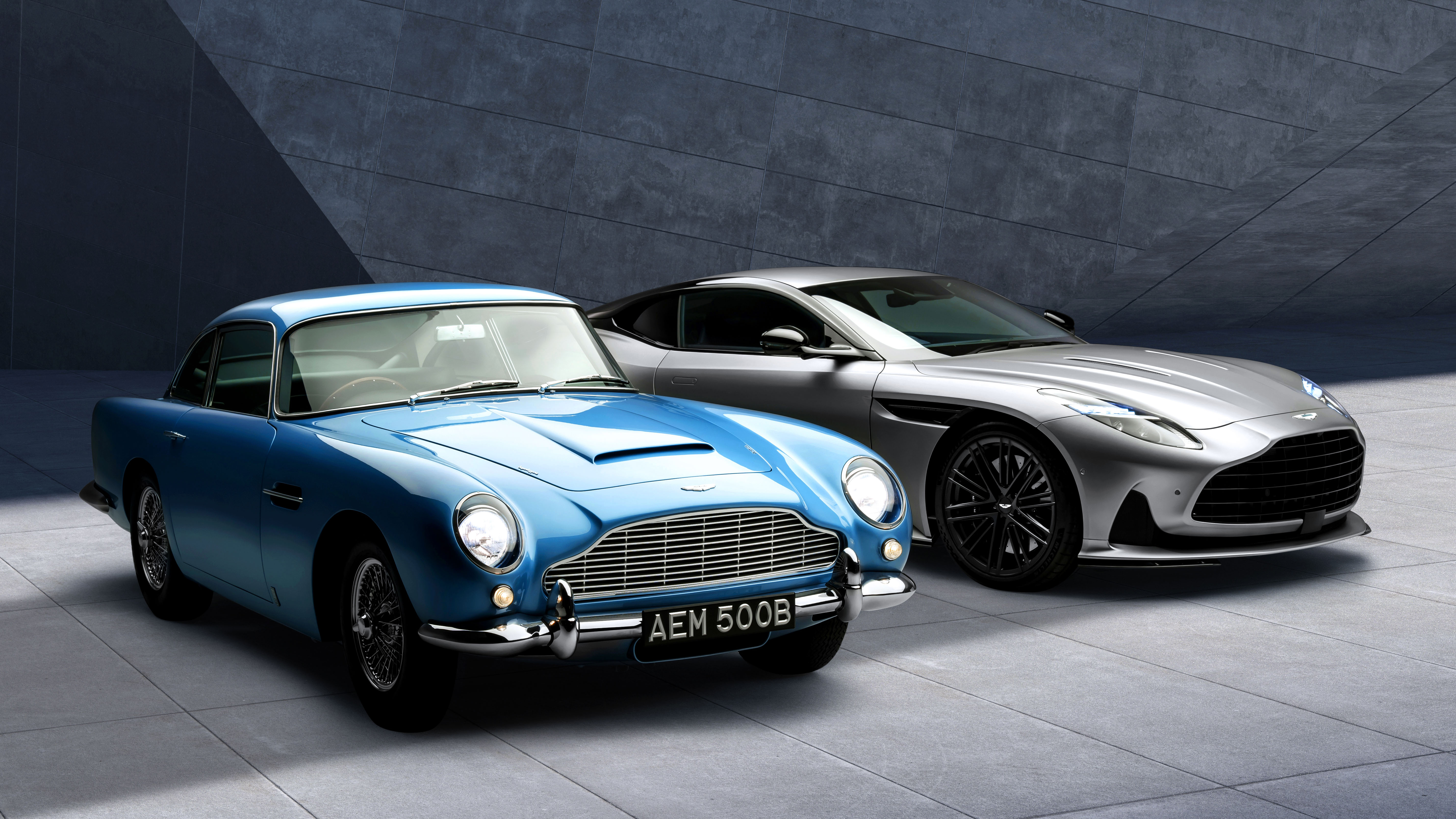 Aston DB5 sets pulses RACING in photo shoot to celebrate 60th